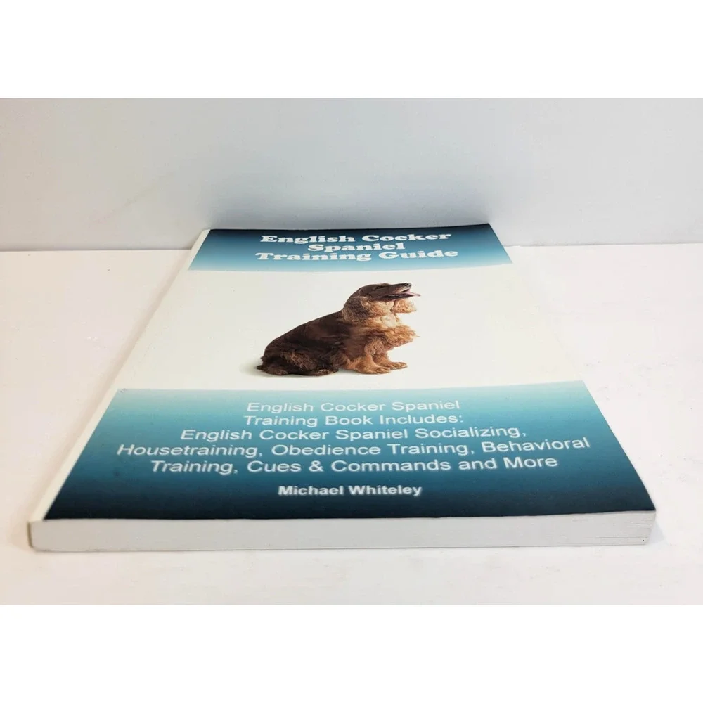 English Cocker Spaniel Training Guide Michael Whiteley Dog Care Teal Trade‎ PB